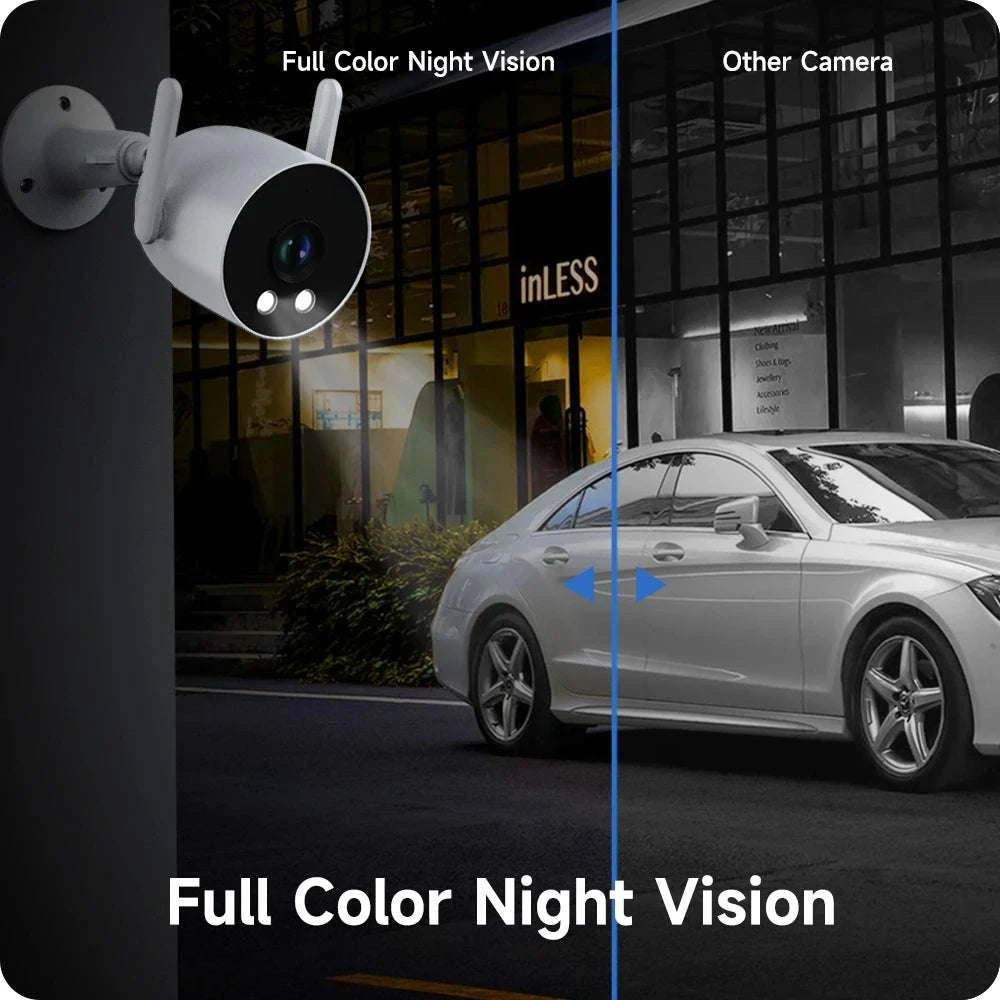 IMILAB EC3 Lite 2K Outdoor Security Camera with Siren & Night Vision-MiHome EU Plug / China Mainland