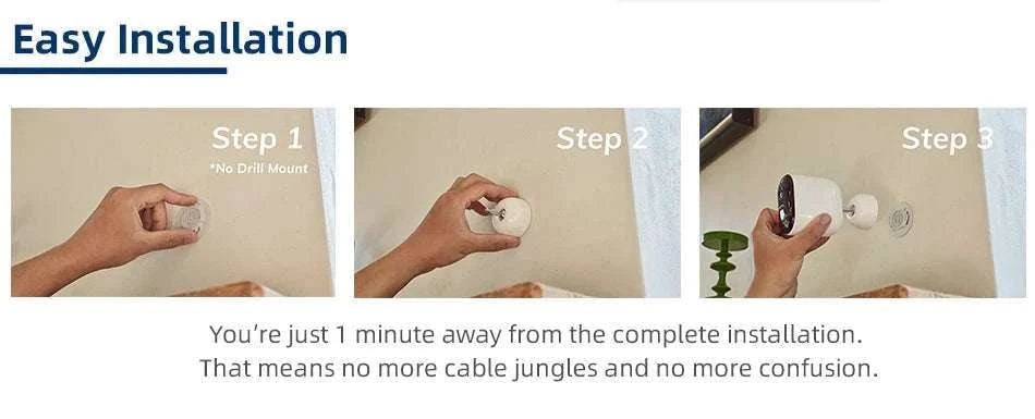 IMILAB EC4 2.5K Wireless Outdoor Security Camera with Audio-US Plug / Poland / EC4 Set