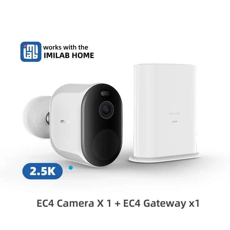 IMILAB EC4 2.5K Wireless Outdoor Security Camera with Audio-US Plug / Poland / EC4 Set