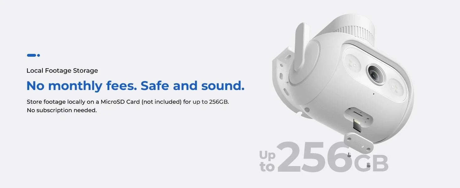 IMILAB EC5 2K Floodlight Camera with 360° Tracking & Night Vision-EC5 WiFi and Lan / US Plug / Poland
