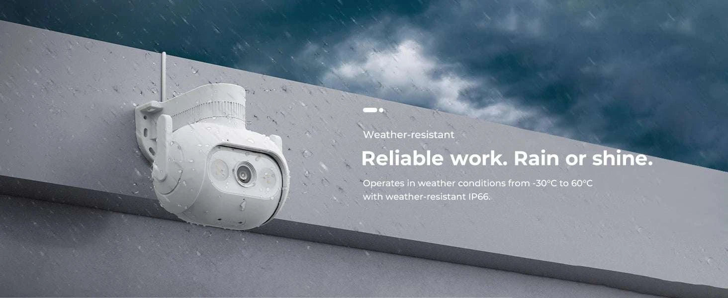 IMILAB EC5 2K Floodlight Camera with 360° Tracking & Night Vision-EC5 WiFi and Lan / US Plug / Poland