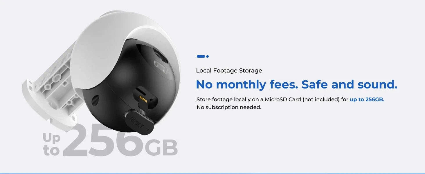 IMILAB EC6 3K Outdoor WiFi Security Camera with 360° Tracking-EC6 3K / US Plug / China Mainland