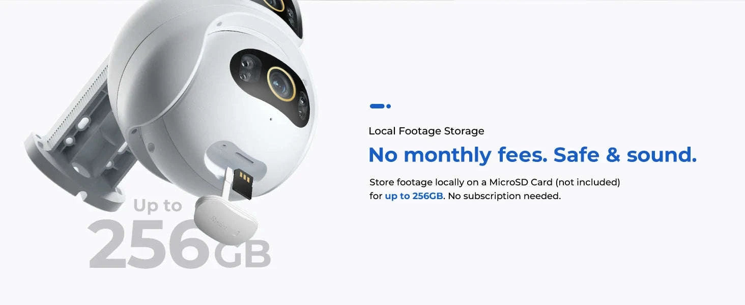 IMILAB EC6 Dual 10MP Outdoor WiFi Security Camera-EC6 Dual Pro / US Plug / China Mainland
