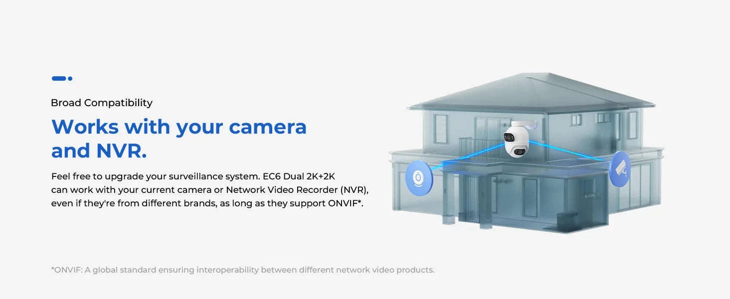 IMILAB EC6 Dual Outdoor 2K PTZ Security Camera-EC6 Dual 3K 3K / US Plug / China Mainland