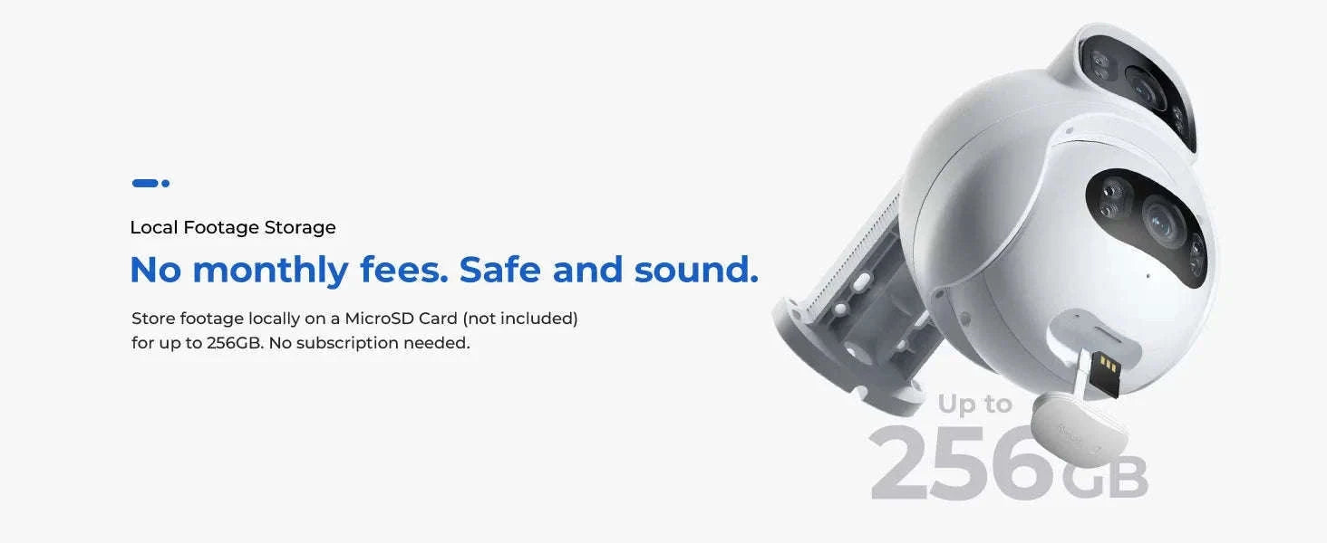 IMILAB EC6 Dual Outdoor 2K PTZ Security Camera-EC6 Dual 3K 3K / US Plug / China Mainland