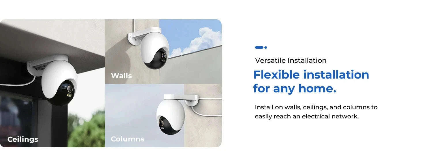 IMILAB EC6 Pro 8MP Outdoor Security Camera with AI Tracking-Cam / US Plug / China Mainland