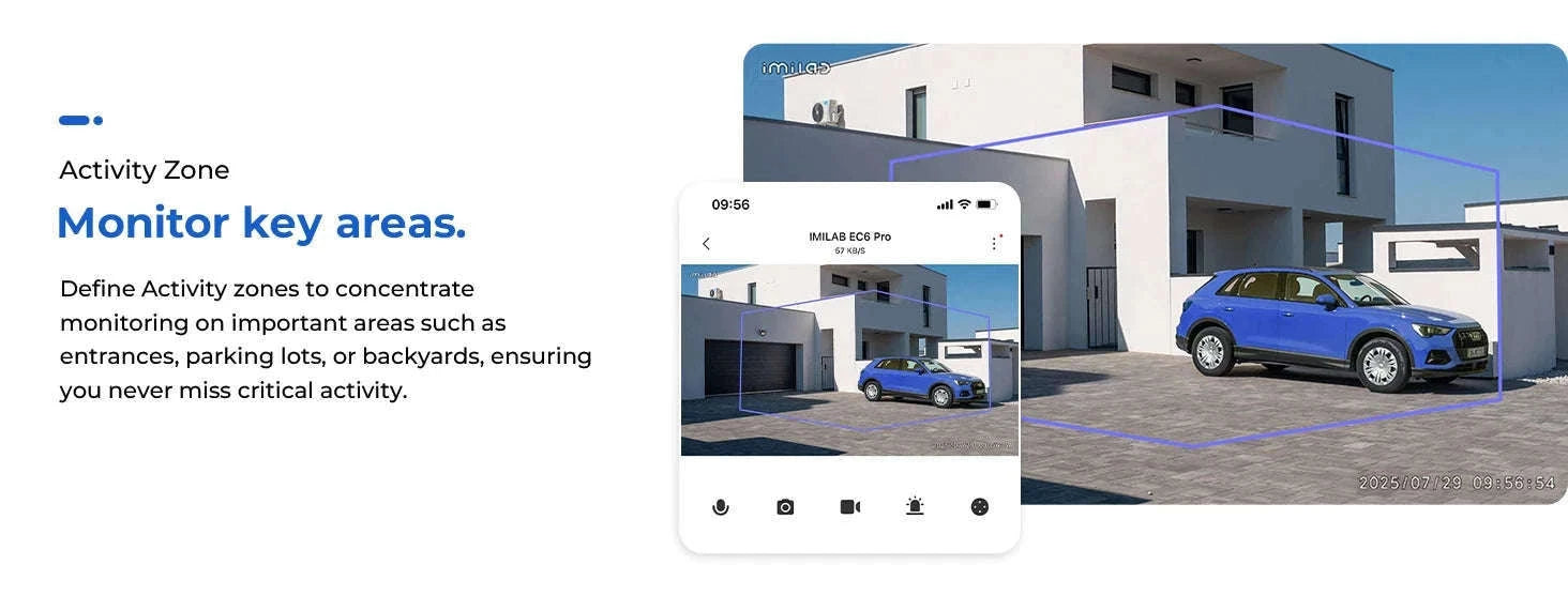 IMILAB EC6 Pro 8MP Outdoor Security Camera with AI Tracking-Cam / US Plug / China Mainland