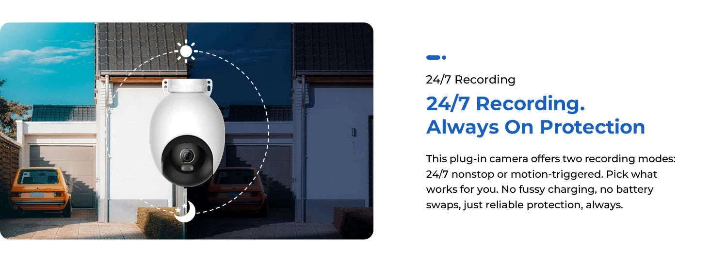 IMILAB EC6 Pro 8MP Outdoor Security Camera with AI Tracking-Cam / US Plug / China Mainland