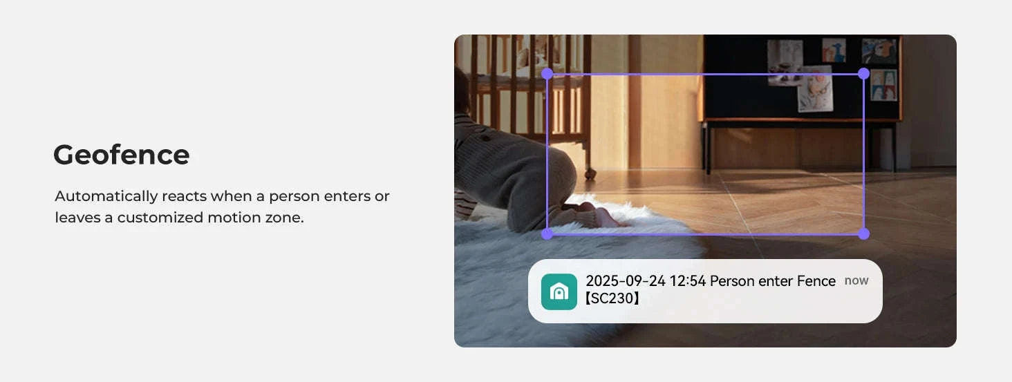 IMILAB SC230 2.5K Indoor Wi-Fi Security Camera with AI Detection-SC230 / EU Plug / China Mainland