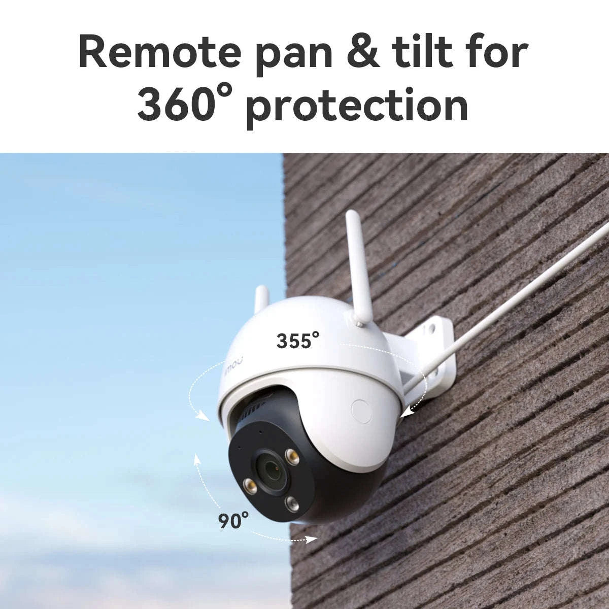 IMOU DK7 3MP Outdoor Security Camera with Color Night Vision-DK7 3MP / EU Plug / PAL|3.6mm|CHINA