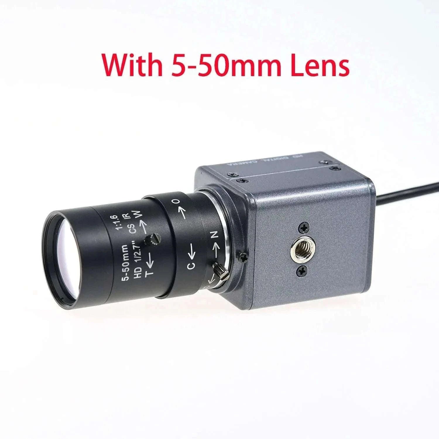 IMX179 8MP Varifocal USB Camera for Clear Imaging-12mm Fixed Focus