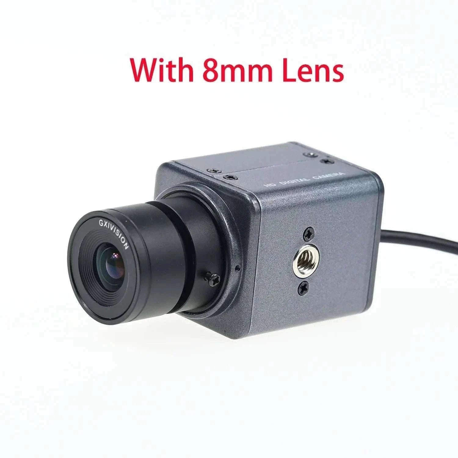 IMX179 8MP Varifocal USB Camera for Clear Imaging-12mm Fixed Focus