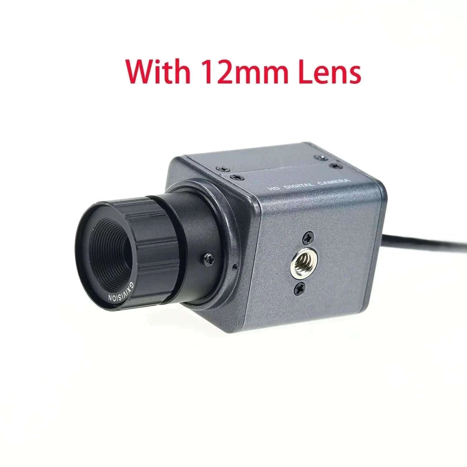 IMX179 8MP Varifocal USB Camera for Clear Imaging-12mm Fixed Focus