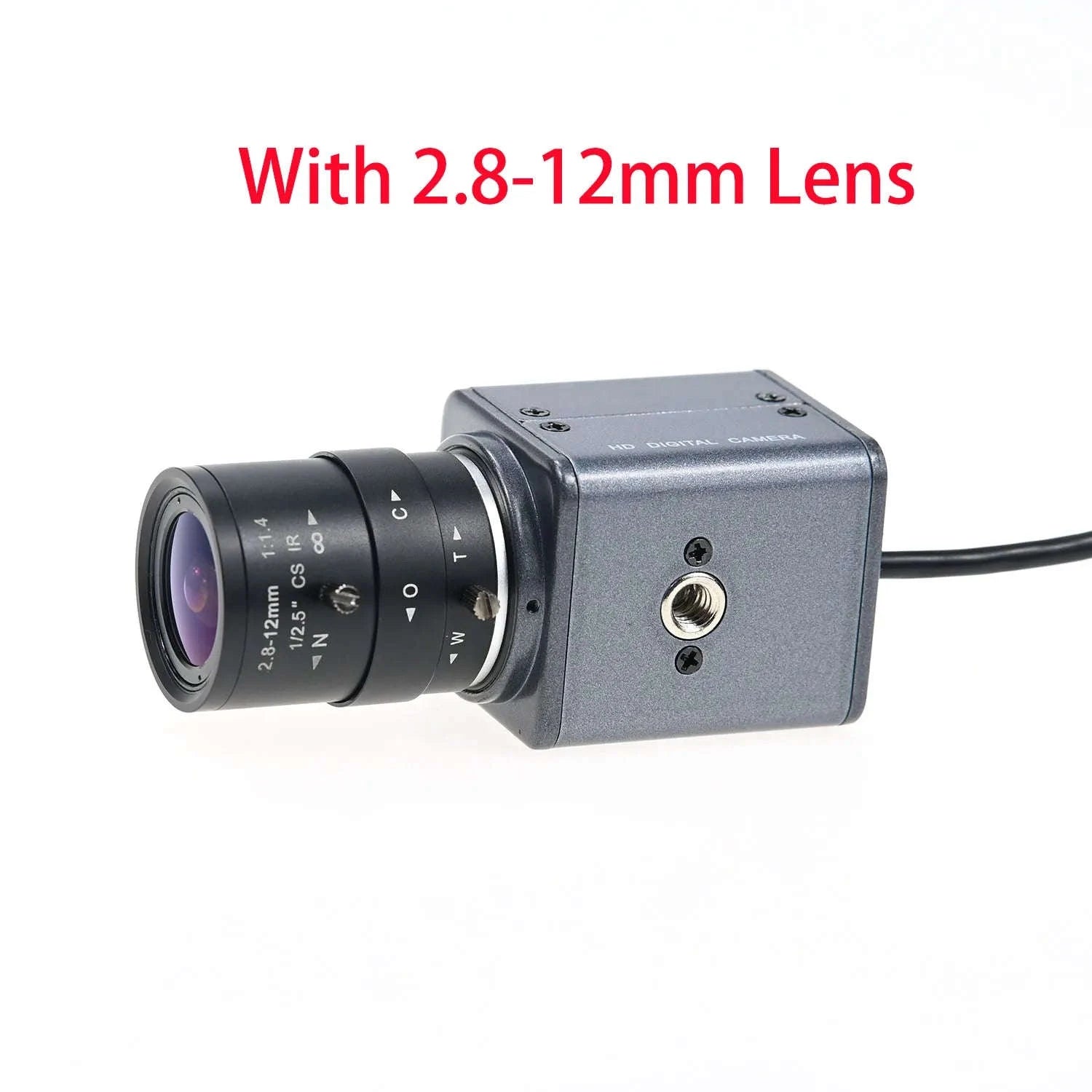 IMX179 HD USB Camera 8MP Varifocal Mini USB Webcam-12mm Fixed Focus