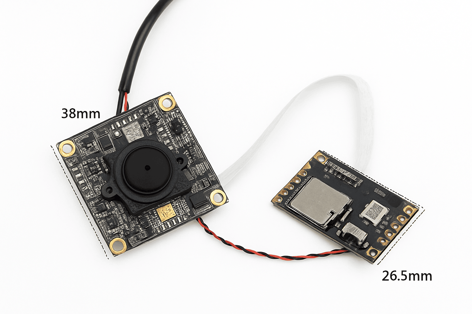 IMX415 4K WiFi IP Camera Module, 8MP Starlight Mini Lens-2MP hole lens