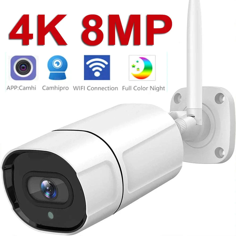 IMX415 4K WiFi IP Camera with 8MP Night Vision-5MP IMX335 wifi POE