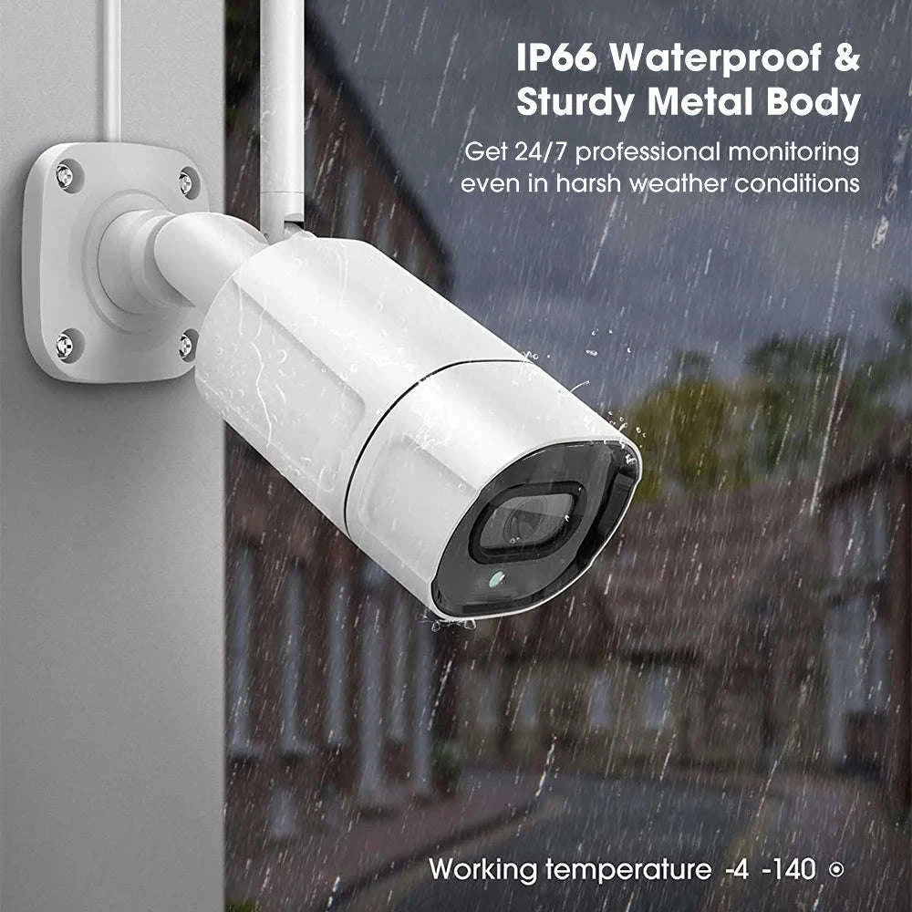 IMX415 4K WiFi IP Camera with 8MP Night Vision-5MP IMX335 wifi POE