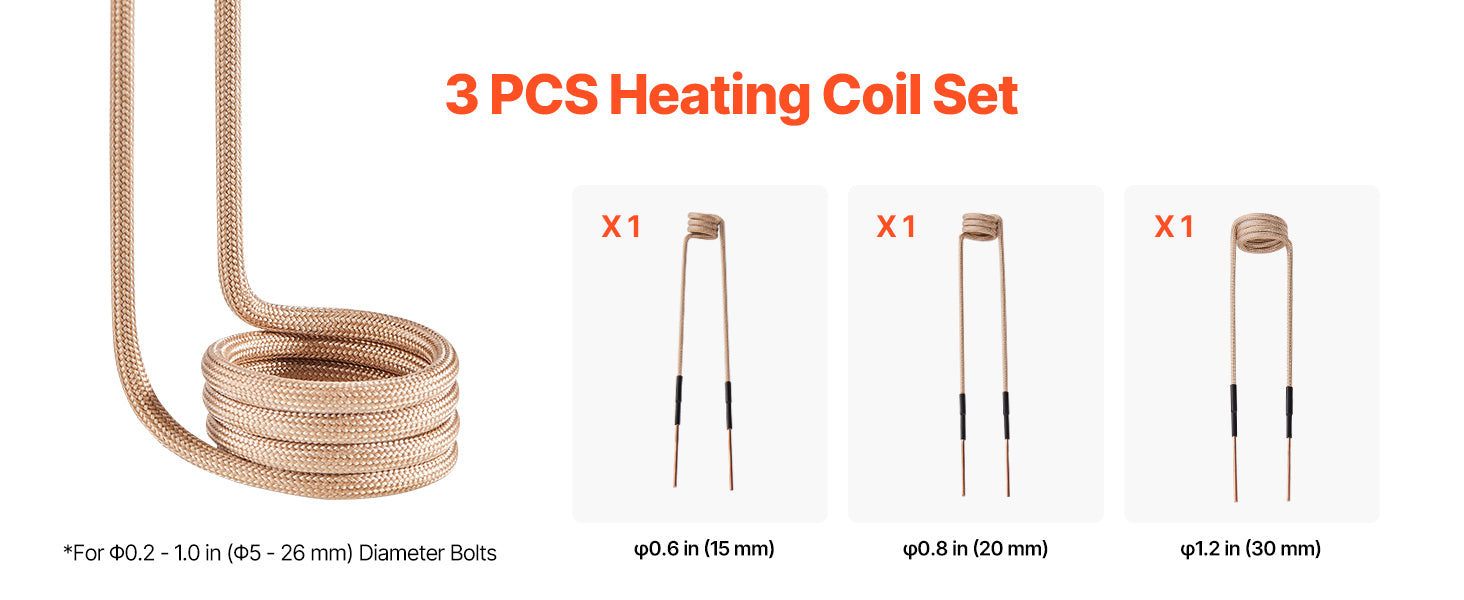 SucceBuy Induction Heater Bolt Removal Nut Buster Tool Mini Heating Machine for Rusty Screw Removing Car Garage Repairing Tools