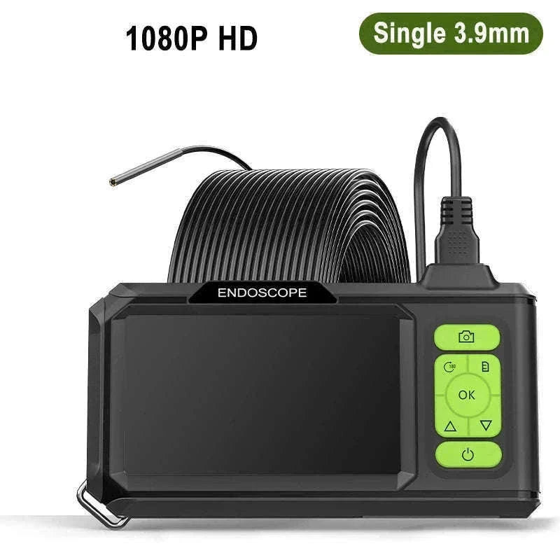 Industrial Endoscope 4.3'' IPS Inspection Camera-8MM Triple Lens / 1m
