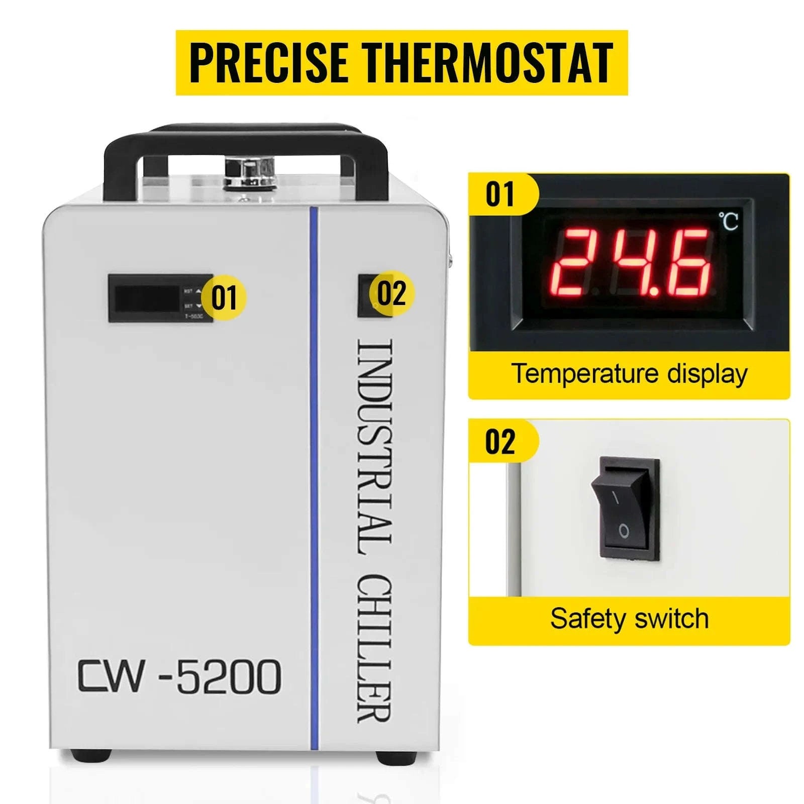 Industrial Water Chiller for Laser Machines-CW-3000 / Poland