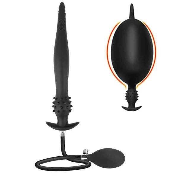 Inflatable Anal Plug for Personalized Fullness and Deep Pressure Play-Type-10