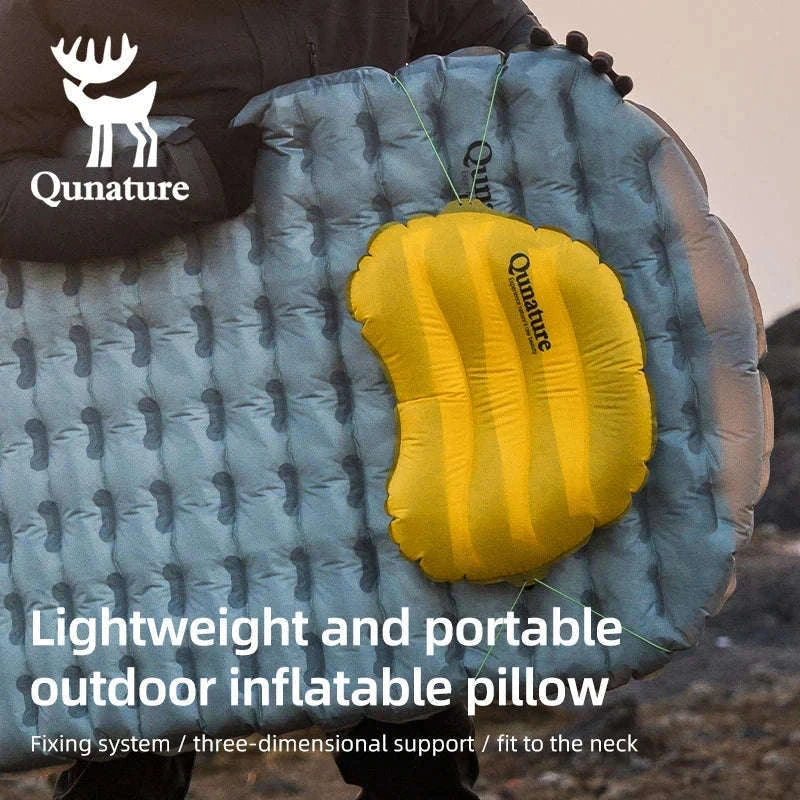 Inflatable Camping Pillow Lightweight Travel Pillow for Hiking & Flights-600085002