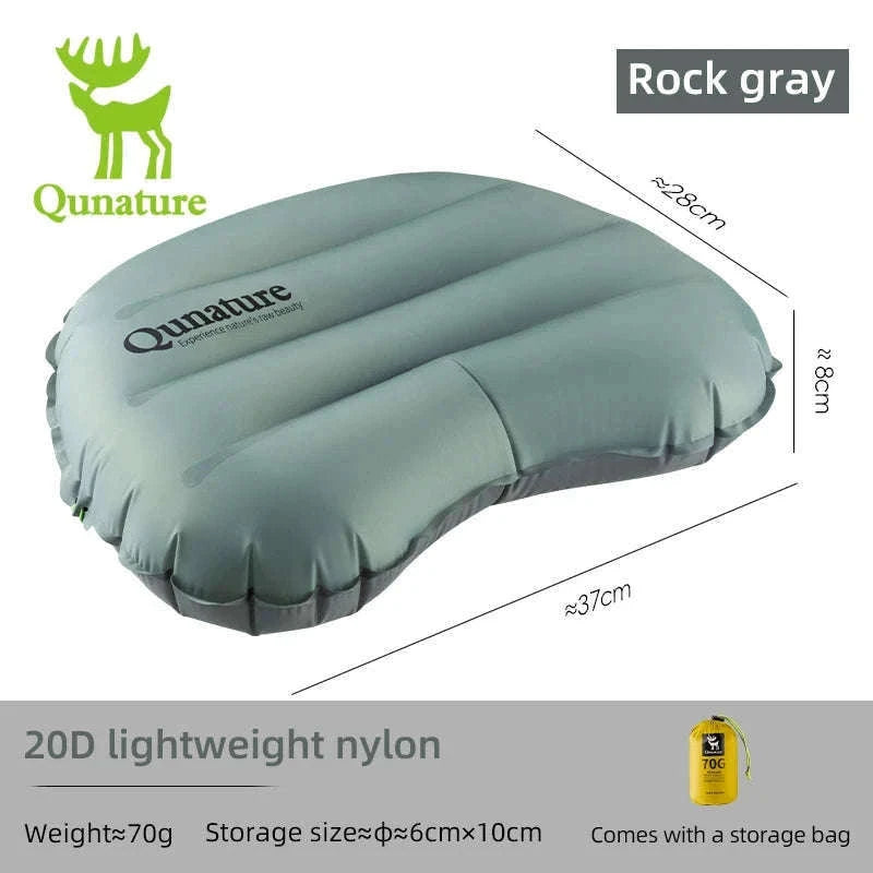 Inflatable Camping Pillow Lightweight Travel Pillow for Hiking & Flights-600085002