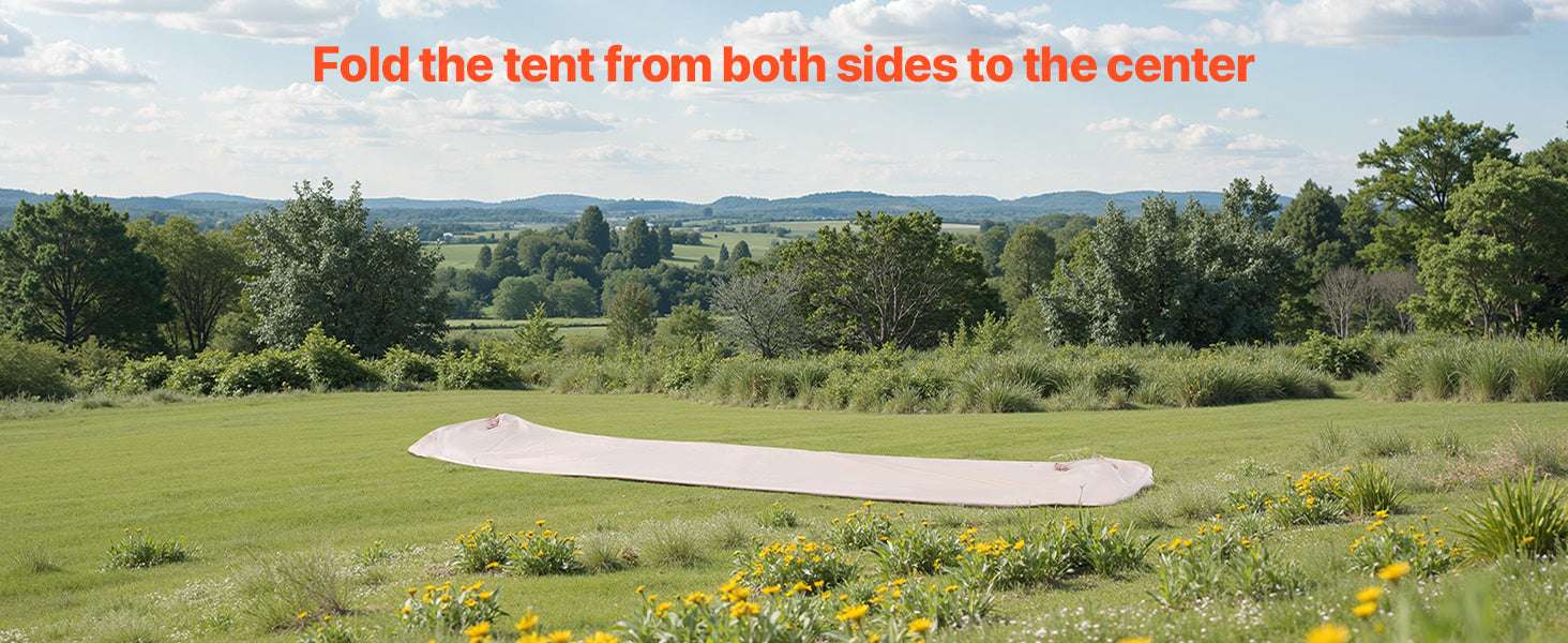 Inflatable Camping Tent for 3–5 People with Pump & Canopy-france