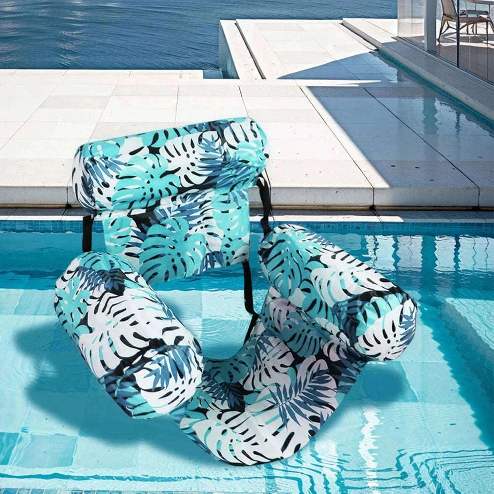 Inflatable Pool Float Lounger Chair with Arm and Backrest-8 / Germany