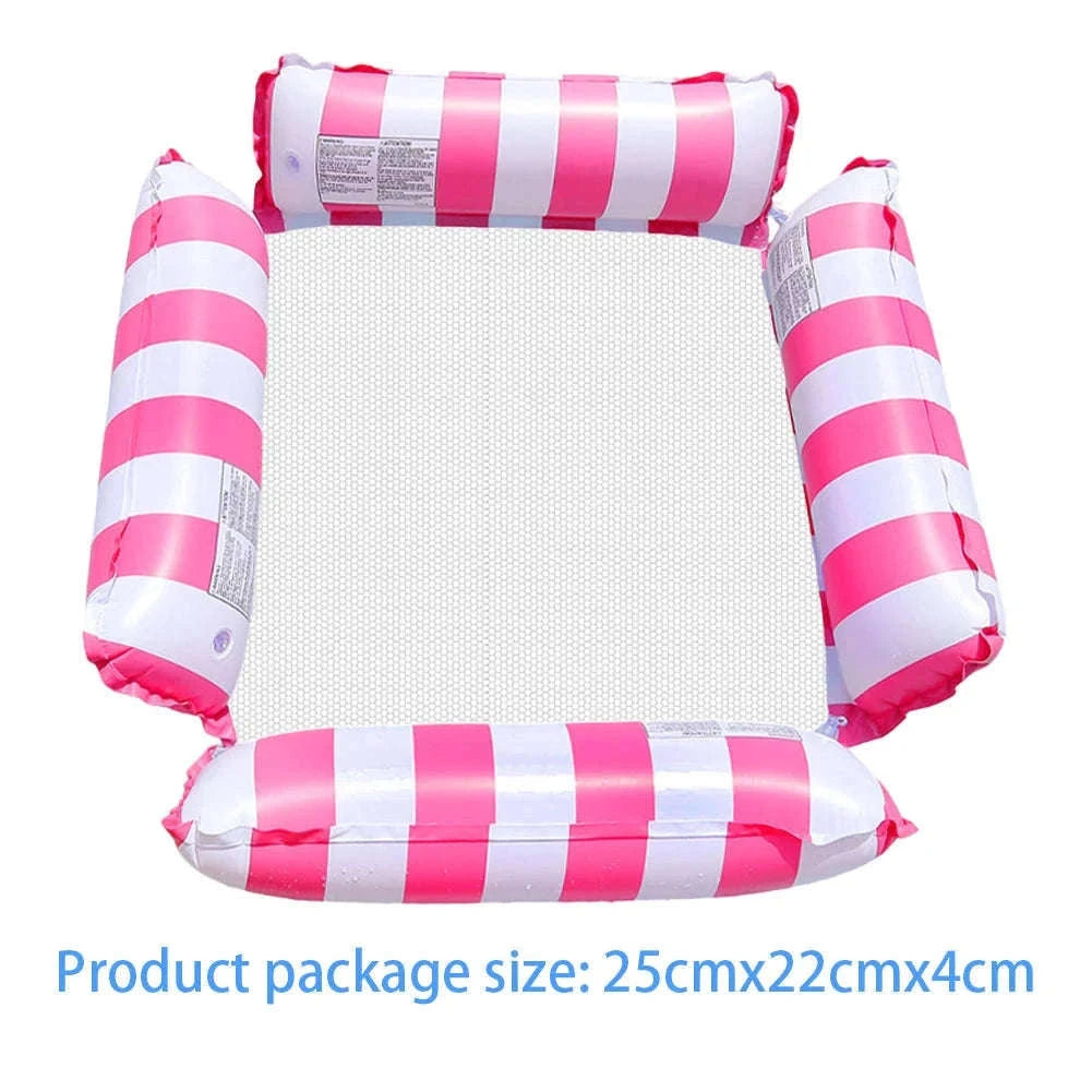 Inflatable Pool Float Lounger Chair with Arm and Backrest-8 / Germany