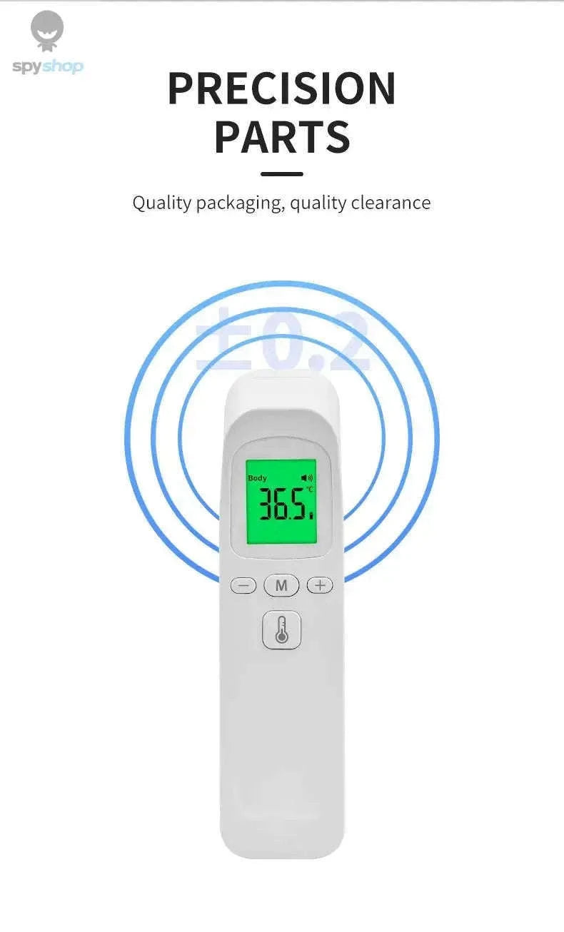 Infrared Digital Thermometer for Fast, Non-Contact Readings-Black