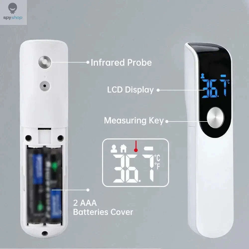 Infrared Digital Thermometer for Fast, Non-Contact Readings-Black