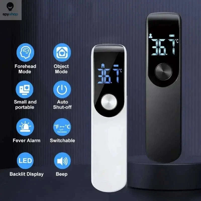 Infrared Digital Thermometer for Fast, Non-Contact Readings-Black