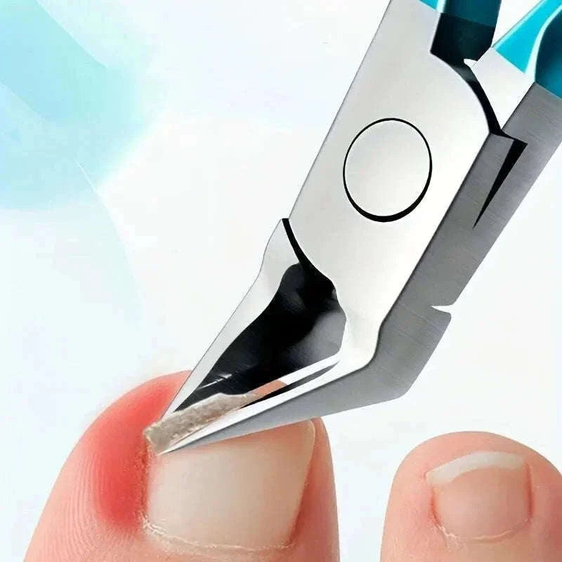 Ingrown Toenail Clipper Stainless Steel Nipper for Precise Trimming-Silver Color
