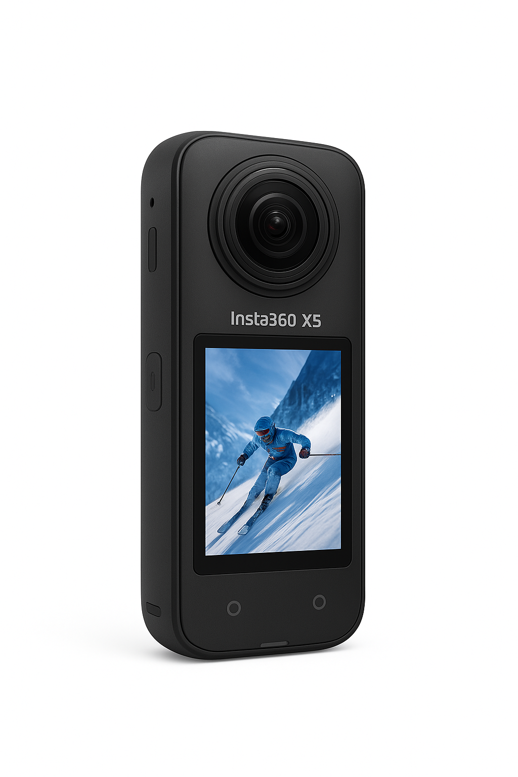 8K Action Camera with Switchable Lenses and Low-Light Performance