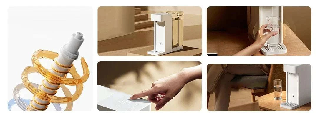 Instant Hot Water Dispenser 3L with Precise Temperature Control-WHITE / EU