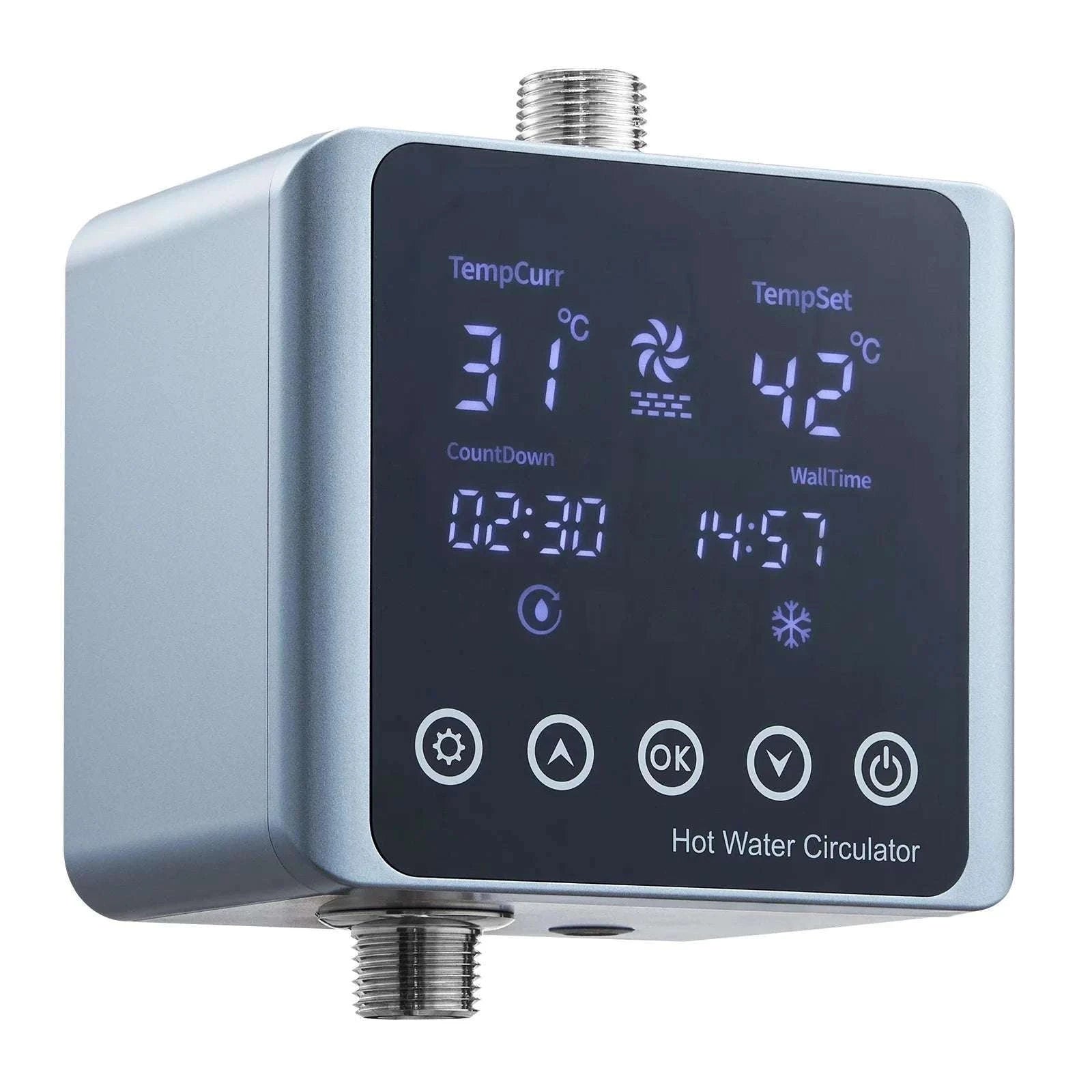 Instant Hot Water Recirculating Pump Kit with Digital Timer & Thermostat-4 GPM / United States