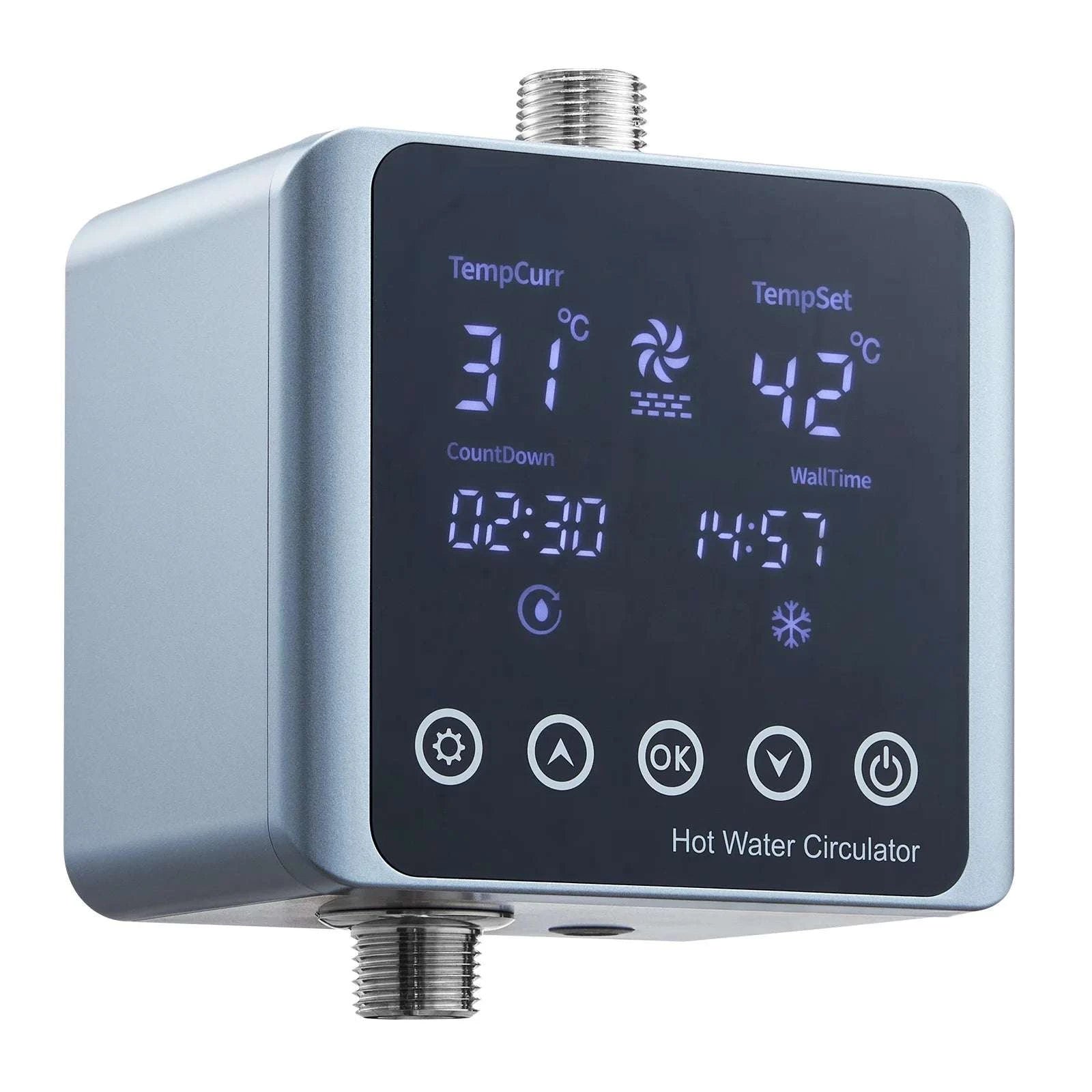 Instant Hot Water Recirculating Pump Kit with Digital Timer & Thermostat-4 GPM / United States