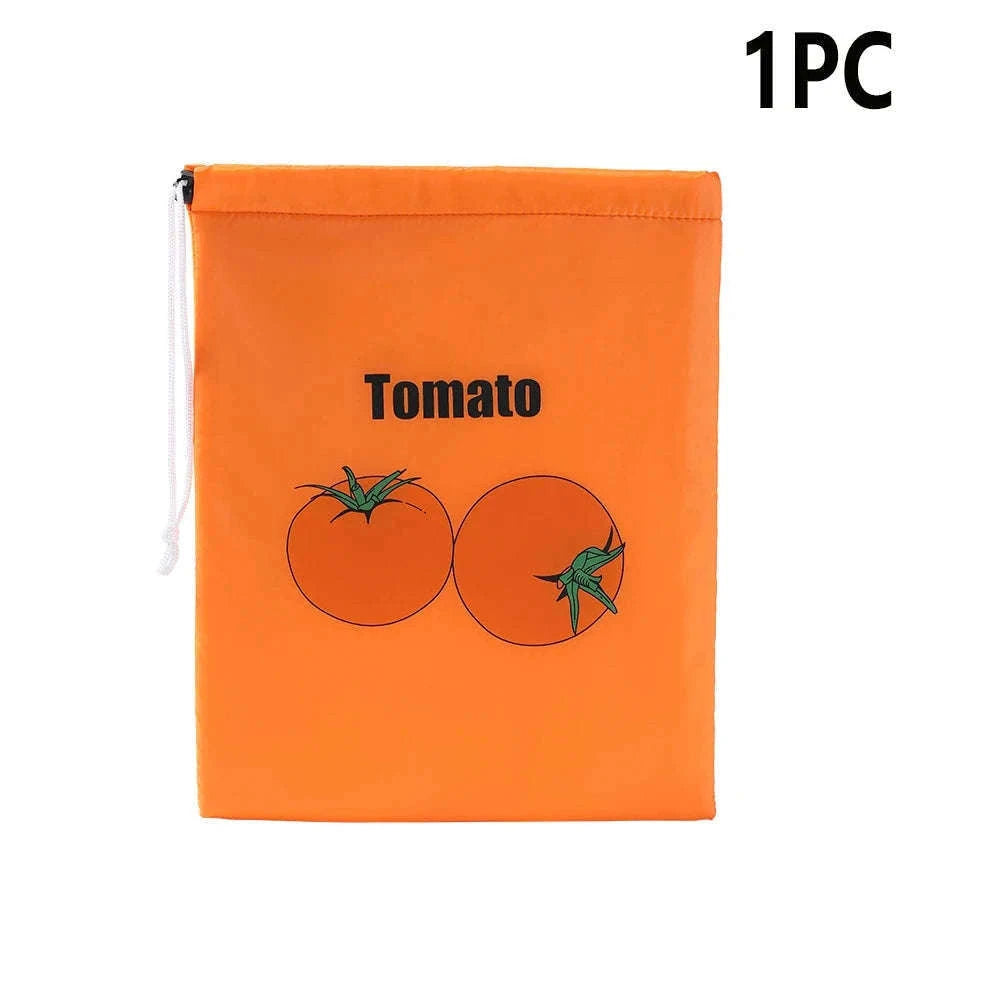 Insulated Banana Preserve Bag for Fresher Fruit on the Go-Yellow 1pc
