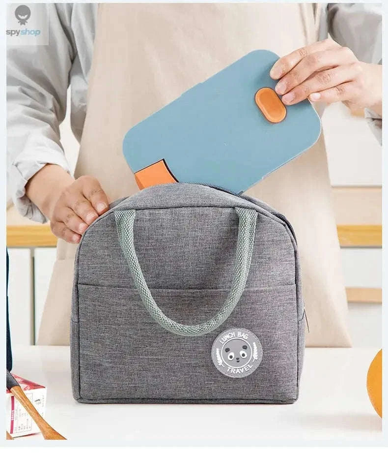 Insulated Lunch Bag for Fresh Meals Anywhere-blue