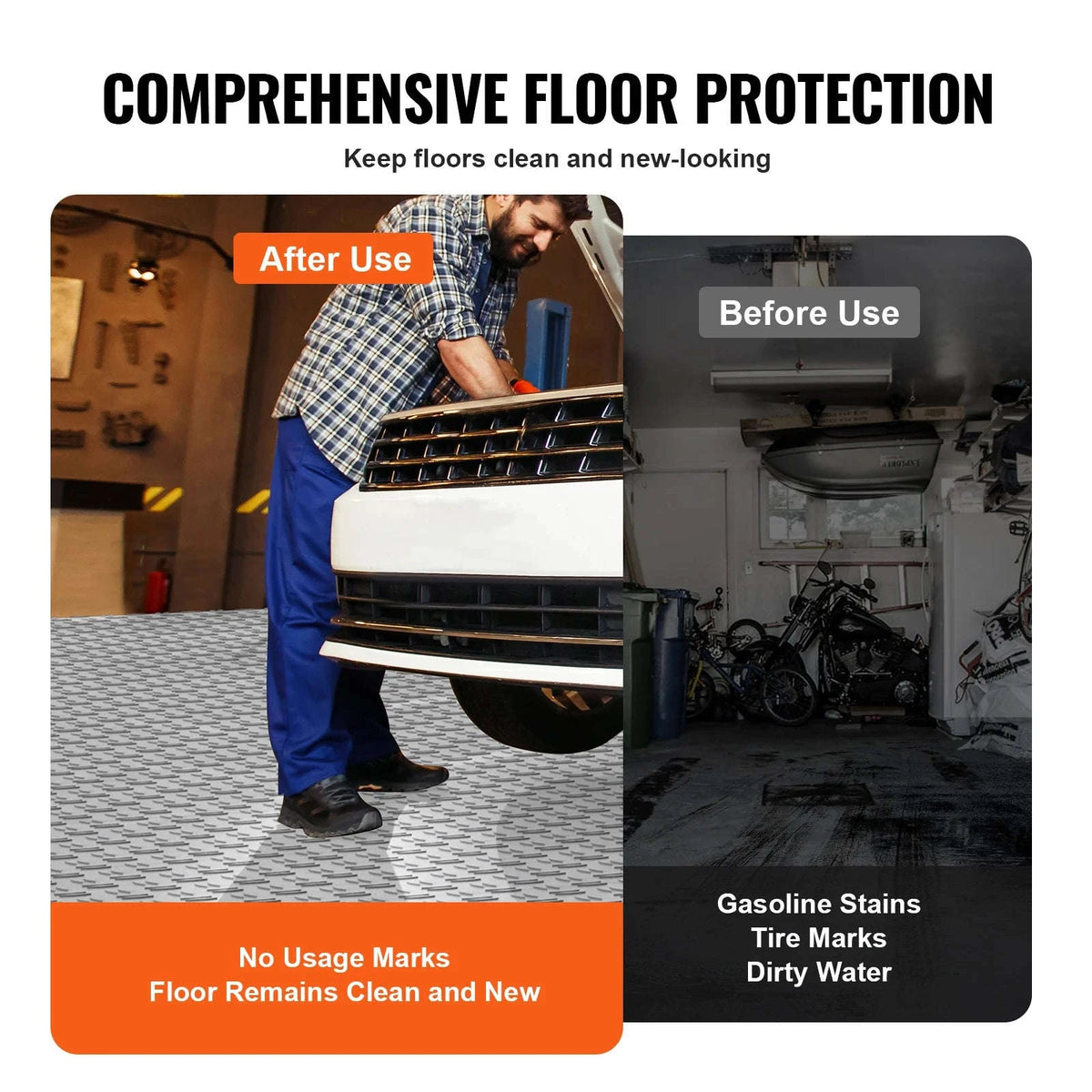 Interlocking Garage Floor Tiles 12x12 in 50 Pack-12x12in / france
