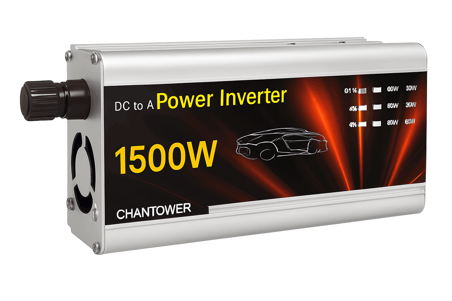 Inverter 12v 220v Solar Inverter 500W 1000W 1500W 2000W Portable Voltage Transformer Auto Charger Converter Car Power Inverter-1500W 12V