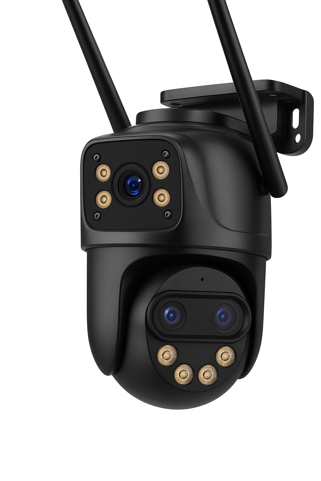 6K 9MP WiFi Outdoor PTZ Security Camera with Dual Screen and 8x Zoom