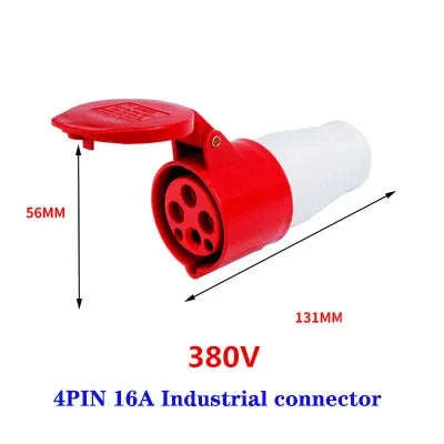 IP44 Industrial Plug and Socket Waterproof Connector-32A 3P