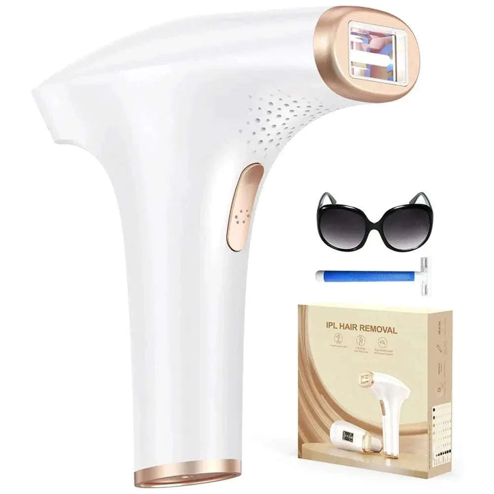 IPL Hair Removal Device with 999,900 Flashes for Full-Body Use-AI01D / US Plug / United States