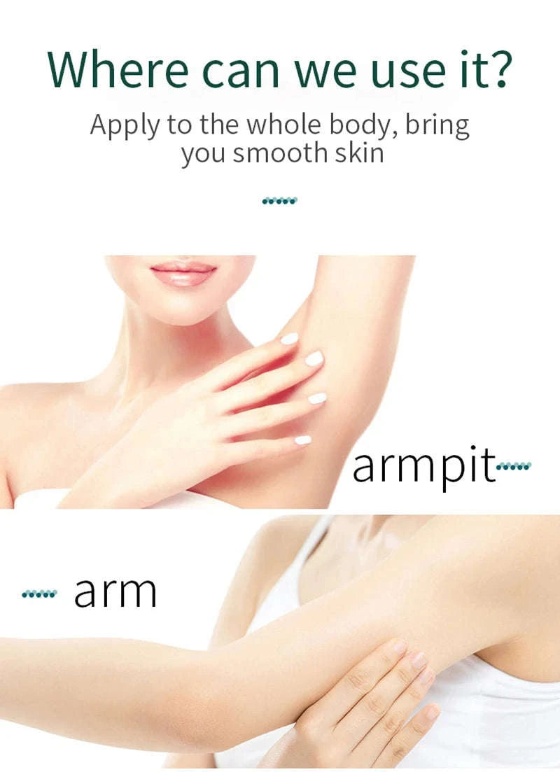 IPL Laser Hair Removal Device for Face, Body & Bikini with LCD Display-green / US Plug