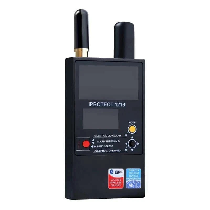 iProtect 1216 3-Band RF Detector for Hidden Bugs and Trackers-Default Title