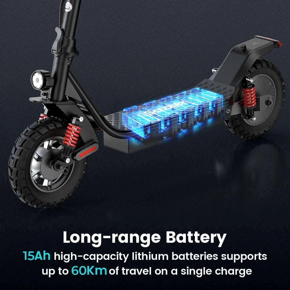 iScooter i10Pro Electric Scooter with Long-Range Power-Poland