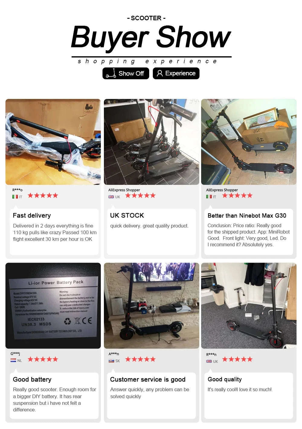 iScooter i9 Electric Scooter for Adults-I9 / france