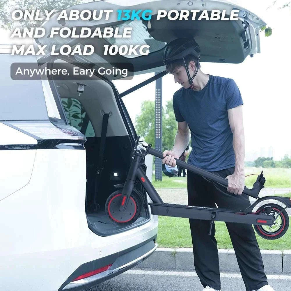 iScooter i9 Electric Scooter with 8.5 Inch Honeycomb Tires-black / Poland